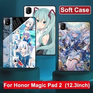 Case For Honor Magic Pad2 Case 12.3 inch HD Painted Back Cover For Honor Magic Pad 2 Coque For Honor