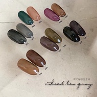|Manicure Everyone RICH GEL 2.0 Color 231R-242R Cold Tea Gray Manicure Material Smudge Glue Canned T