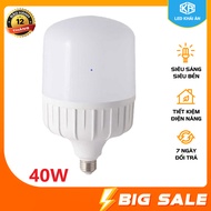 High Power 40W E27 LED Bulb (White Light)