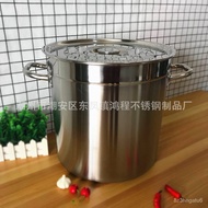 304Stainless steel soup bucket Induction Cooker Special Use Barrels Hotel Multi-Purpose Bucket with Lid Heightened Soup