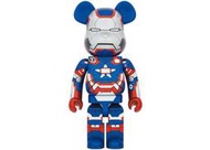 【玩具將軍】現貨 BE@RBRICK 1000% Iron Man 3 Iron Patriot 鋼鐵愛國者