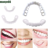MAOYE Teeth Accessories Cover Silicone Fake Tooth Teeth Beauty Teeth Whitening False Teeth Veneers
