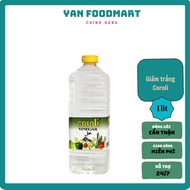 Coroli White Vinegar, 1 Liter Bottle