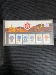 香港慶祝回歸郵票 1997年 冇黃 品相如圖 香港郵票
