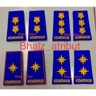 Ministry of Transportation embroidery rank group 4A 4B 4C 4D