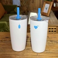 全新🌸 Blue Bottle 藍瓶子不鏽鋼咖啡杯 車載隨行杯 12oz/16oz 白色