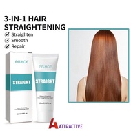 EELHOE Hair Straightening Cream Hair Treatment Protein Correction Straight Hair Cream Keratin Cod ATTRACTIVE