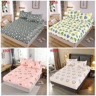 TNC Canadian Bedsheet Solo Fully Garterized Double Size Bedsheet 54x80x8 (Bedsheet Only)