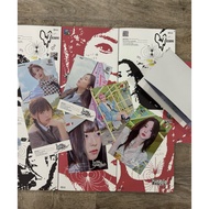 NMIXX FE304 BREAK Unsealed Album set / Postcard FE3o4