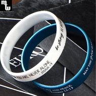 Bible Verse Sports Baller Wristband Bracelet