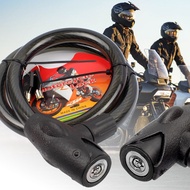 bicycle lock Motorcycle Cable With Key Model Size-L-motor-bike-bicycle-lock-cycle-lock-5