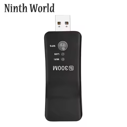 300Mbps Wireless Network to LAN Adapter WiFi Bridge USB Dongle for Sony Smart TV, Blu-Ray Player Net