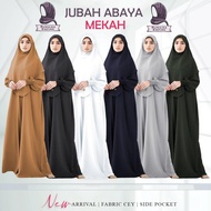 JUBAH ABAYA MEKAH IRONLESS MUSLIMAH UMRAH DAN TRAVEL