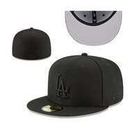 New York Yankees New Era 59Fifty MLB Black/Black Baseball Cap fashion cap-ast26 W9XW B5C0