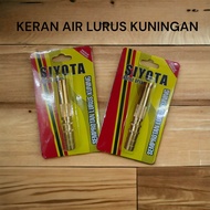 SEMPROTAN AIR LURUS KUNINGAN 9CM