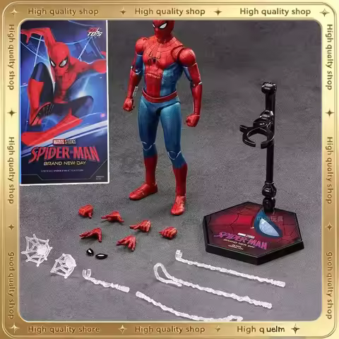 ZD Toys New Spider-Man: Brand New Day Anime Figures Spiderman Action Figures Collectible Model Decor