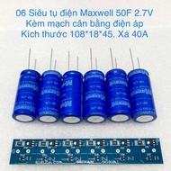 Maxwell 8.3F 12V-16V Super Capacitor - Maxwell 8.3F Super Capacitor