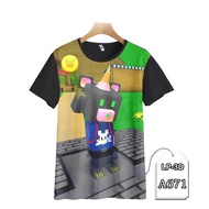 Super Bear Adventure T-Shirt for Kids and Adults with 3D Printing LP3D-A671