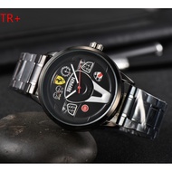 ALO】® 2025 New Quartz Leather Strap Ferrari Three-Hand Decorative Casual Business Mens Style F1 Raci