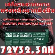 [ใหม่] 72V32Ah สำหรับจักรยานไฟฟ้าสองล้อและสามล้อ ความจุ 72V20Ah สามารถใช้แทนแบตเตอรี่ตะกั่วกรด