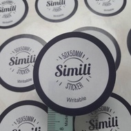 Sticker custom  SIMILI MATT custom sticker Custom Design shape sticker Printing for Product, Custom 