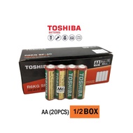 40Pcs Toshiba Heavy Duty AA & AAA 1.5V Battery / Bateri AA & AAA Toshiba (1 Box - 40Pcs) - 100% Orig