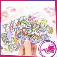 Stiker Anak Momo Ecer dapat 5 Pcs