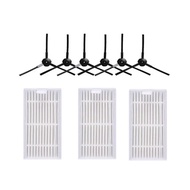 Vacuum Cleaner Side Brush Hepa Filter for ILIFE V60 Pro Robotic Vacuum Cleaner Parts Accessories Rep