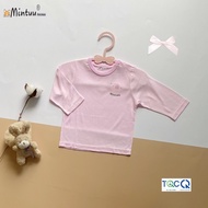 Newborn baby shirt, shoulder strap, soft fabric, brand MINTUU - 5711 - 5171