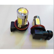 Fog Lights H11 Socket 7.5w Bright And Durable White Light 1 Pair