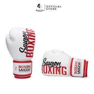 Găng tay Boxing Saigon Inspire 1.0 - White/Red