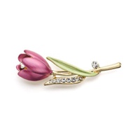 Women's Accessories Brooch | Hijab Blazer | Tulip flower Motif
