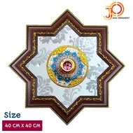 JAVA ORNAMENT - Ornamen Plafon PVC 40X40 Semua jenis plafon