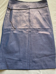 意大利古銅藍色半截裙腰圍 27吋座位 36吋