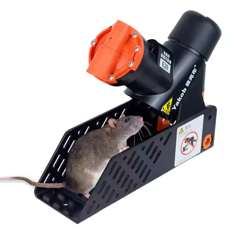 2025 Smart Automatic Humane Non-Toxic Rat and Mouse Trap Kit Rat Mouse Multi-catch Trap Machine CO2 