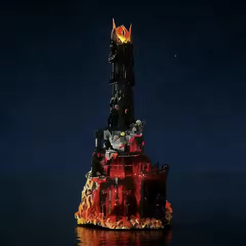 LED 10333 set suitable for The Lord of the Rings: Baladu building blocks (including lighting accesso