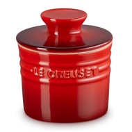 COOL COLOUR GLAZED CERAMIC BUTTER CROCK- 350ML