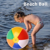 ShunXing888 PVC Rainbow Inflatable Beach Ball for Kids Beach Toys Swimming Water Ball toy