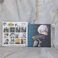 Shoto Todoroki Black My Hero Academia Canvas Board Shikishi Ichiban Kuji F Prize The Movie World Her
