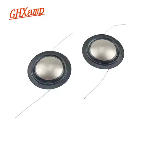 GHXAMP Aluminum Skeleton 25.4mm Coil imported Titanium Membrane + Silk edge 25.5core For JBL 026TS H