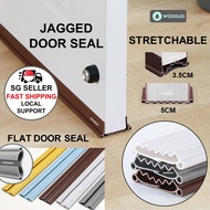 [SG Stock] WOODLES 96cm Flexible Door Bottom Gap Seal Strip Blocks Insects, Bugs, Dust, Sound, Aircon