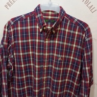 kemeja flanel bean pole sz XL pria murah