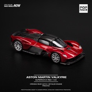 POP RACE 1/64 PR640152 ASTON MARTIN VALKYRIE SUPERNOVA RED