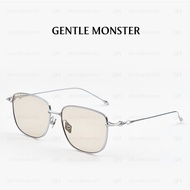 [GM] ACADEMYA Square Silver Glasses