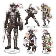 Keychain, Standee Model Anime Goblin Slayer Character High Elf Archer Study Desk Decoration