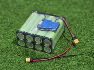 แบตลิเธียม 8s (4x2)+ที่ชาร์จ 25.6v - 29.2v 15000mah. LiFePO4 32140 แบตเตอรี่​​ 8s 15ah