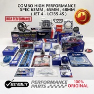 COMBO JET 4MM LC4S/LC135 4S (NLK/LEO) HIGH PERFORMANCE SPEC 63MM,65MM,68MM (JETROD 4 LC4S)