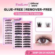 Velvet-Plush 6D-9D Density 10-Row Mega-Tray Lash Clusters Tacky-Bond Extensions Reusable 2-3 Times I