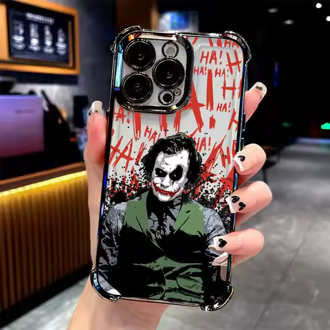 Cool Crazy j-jokers Plating Phone Case For Samsung A37 A57 A07 A36 A16 A06 A35 A55 A25 A26 A05s A15 