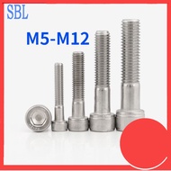316 stainless steel cup head hexagon half thread bolt M5/M6/M8/M10/M12 * L30-150mm【SS-HX】